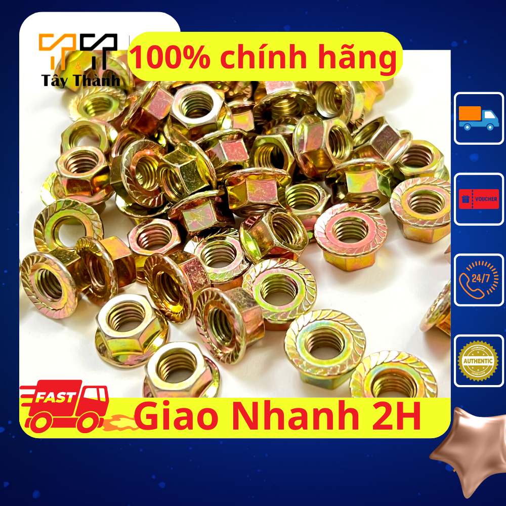 Ốc salaya 8 ly, tán salaya bắt dĩa sau cho nhiều dòng xe máy, Tây Thành shop chuyên ốc dĩa 8 ly salaya