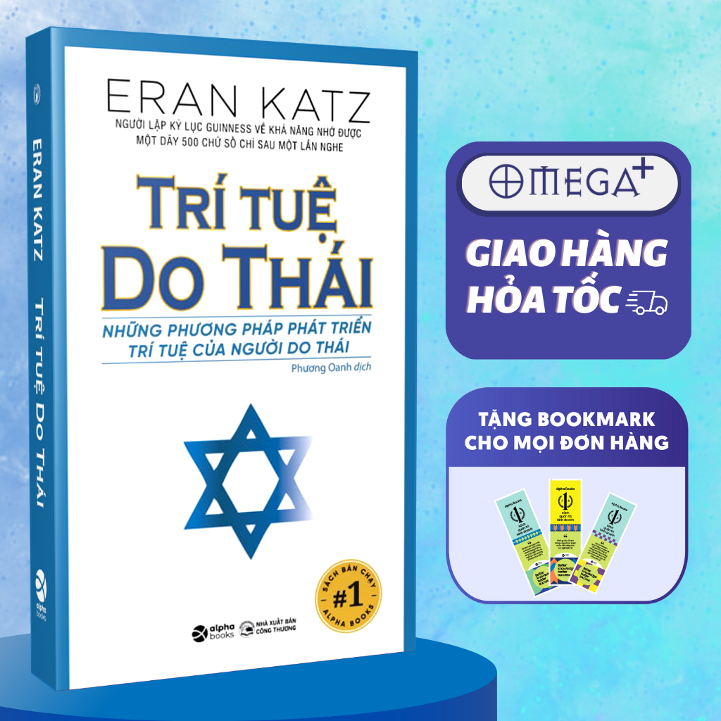 Sách Trí Tuệ Do Thái - Những Phương Pháp Phát Triển Trí Tuệ Của Người Do Thái - Eran Katz - Top 1 Bestseller Alpha Books