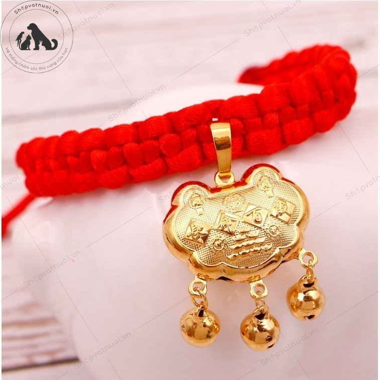 Vòng Cổ Tết Chuông Vàng Lục Lạc VC018