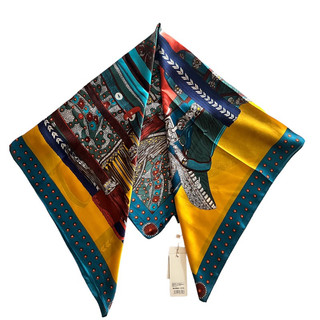 Khăn choàng lụa thanh lịch size 90x90cm - Khăn turban
