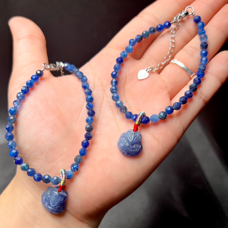 Vòng tay hồ ly Kyanite