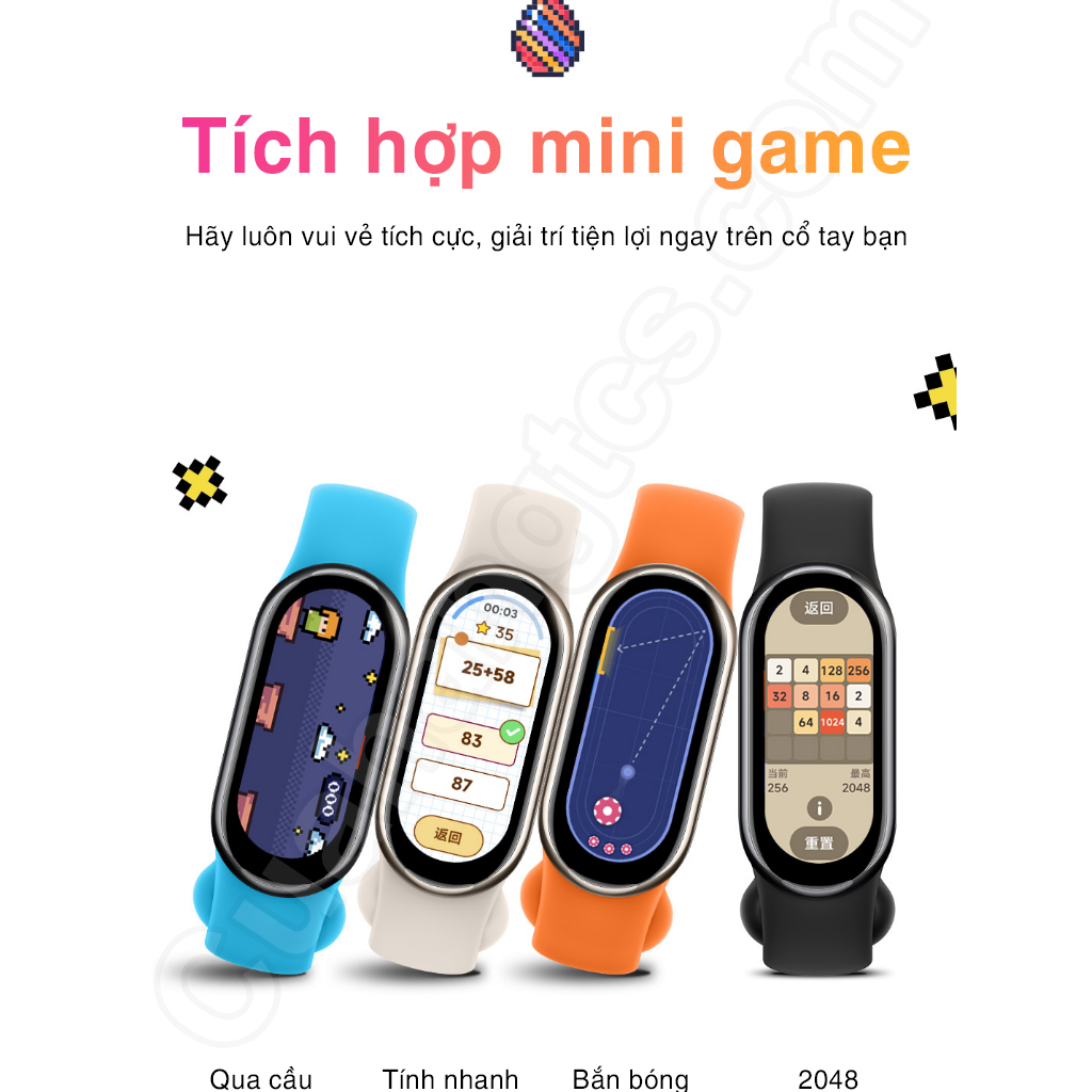 Vòng đeo tay thông minh Mi Band 8 Miband8 -Smart band8 bản quốc tế full tiếng việt | BigBuy360 - bigbuy360.vn