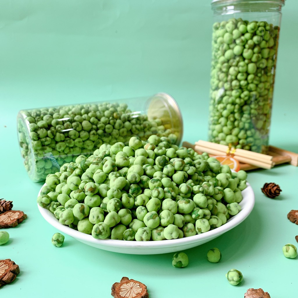 Đậu hà lan wasabi 420g hũ pet , ăn vặt Bếp Nhà Thanh Hà Nội với các mẫu đồ ăn vặt các miền đầy đủ hương vị thơm ngon giá
