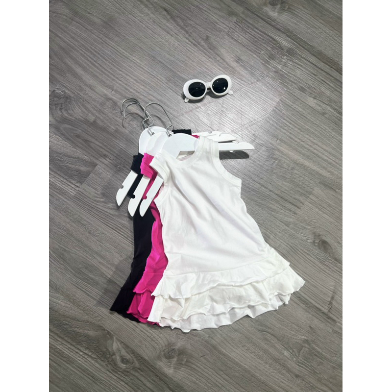 Váy bé gái,Váy cotton xoè đuôi cá cho bé 8 đến 30kg V0111