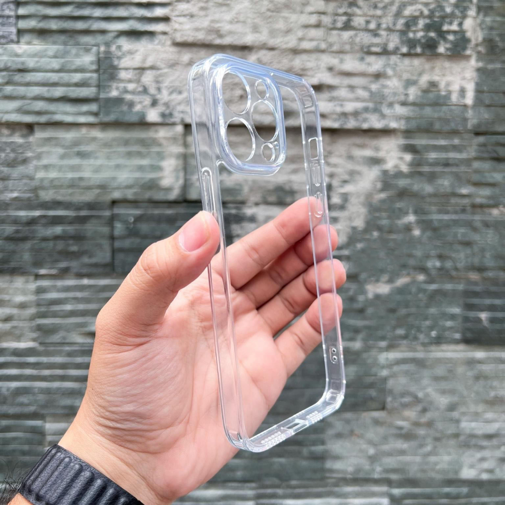 Ốp lưng iphone trong suốt bảo vệ camera LIKGUS CRYSTAL chống ố vàng chống sốc ip 11 12 13 14 pro max 3astore | BigBuy360 - bigbuy360.vn