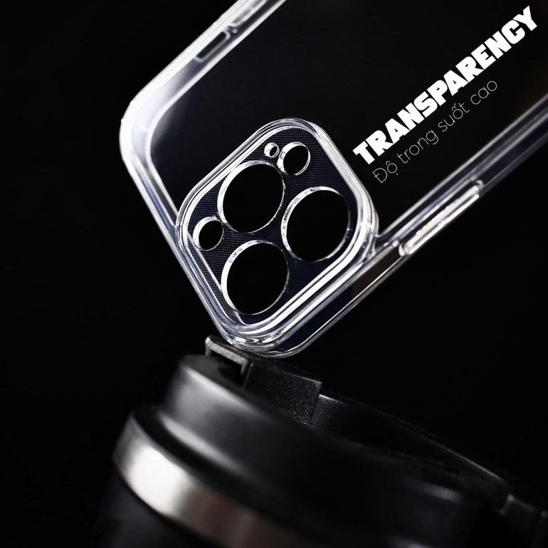 Ốp lưng iphone trong suốt bảo vệ camera LIKGUS CRYSTAL chống ố vàng chống sốc ip 11 12 13 14 pro max 3astore | BigBuy360 - bigbuy360.vn