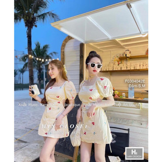🌈BIGSIZE ĐẦM KHOÉT LƯNG RÚT FORM NGẮN🌈