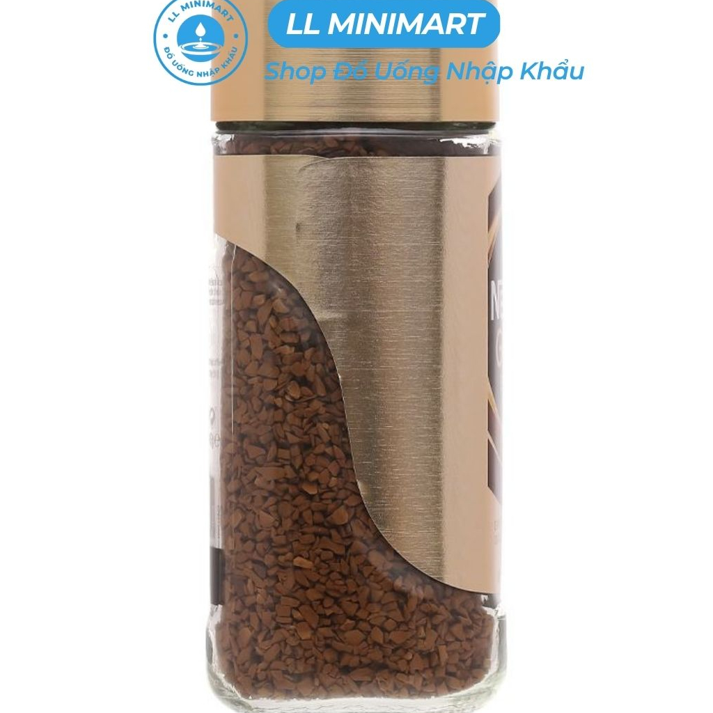 Cà Phê Hòa Tan Sấy Lạnh Nescafe Gold Blend Hộp 200G - Hạt Cà Phê Arabica Chọn Lọc