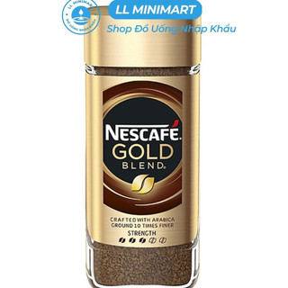 Cà phê hòa tan sấy lạnh nescafe gold blend hộp 200g - hạt cà phê arabica chọn lọc