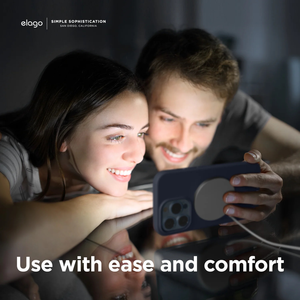 Ốp lưng elago Magnetic Silicone Case cho Iphone 13 Series