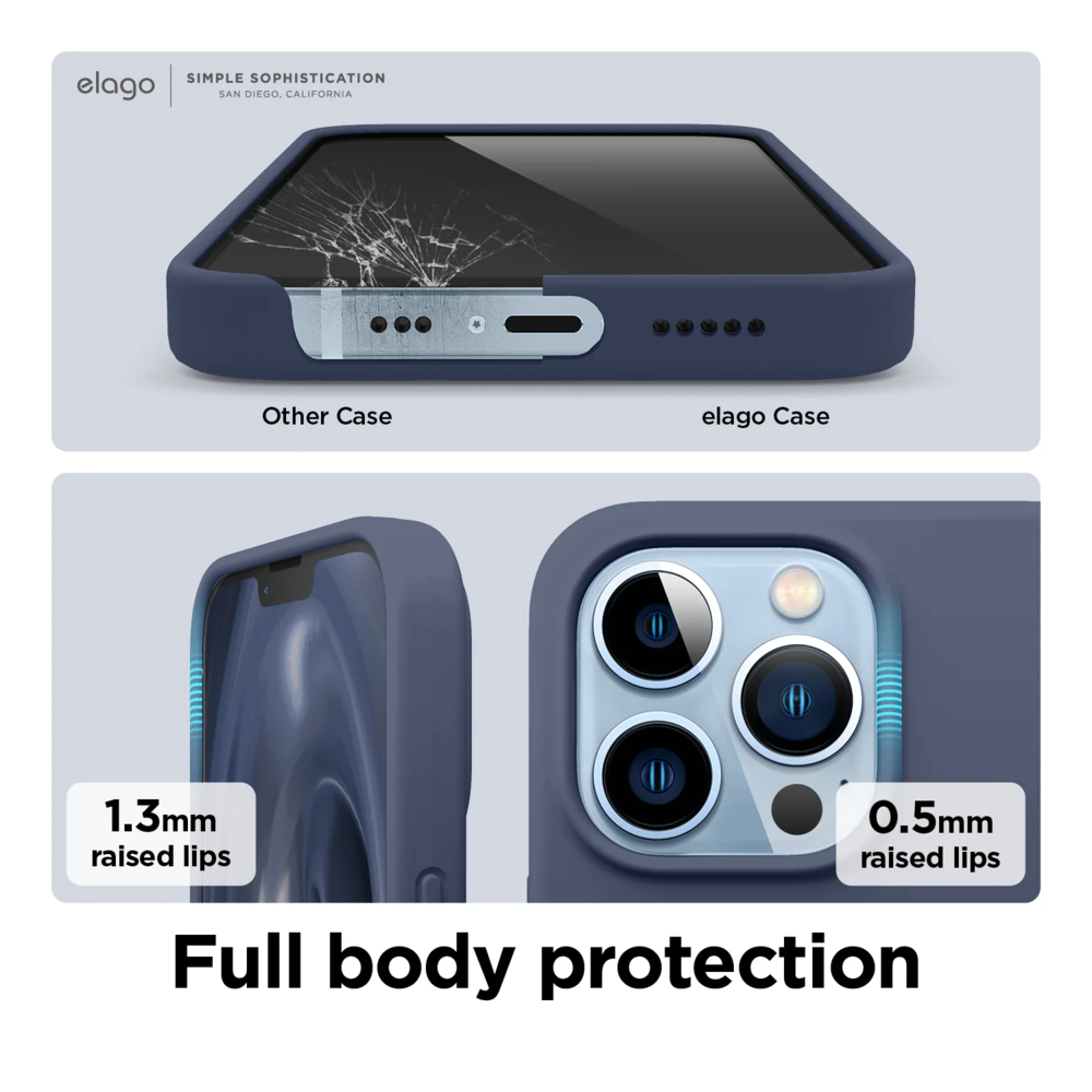 Ốp lưng elago Magnetic Silicone Case cho Iphone 13 Series