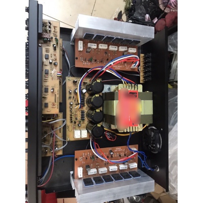 Amply 12 sò lớn bluethoot.usb- 1600w