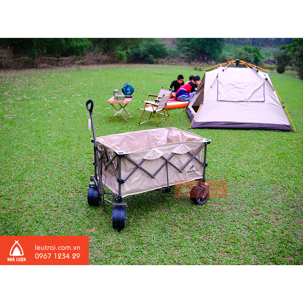 Xe kéo dã ngoại gấp gọn NatureHike NH20PJ005 197L
