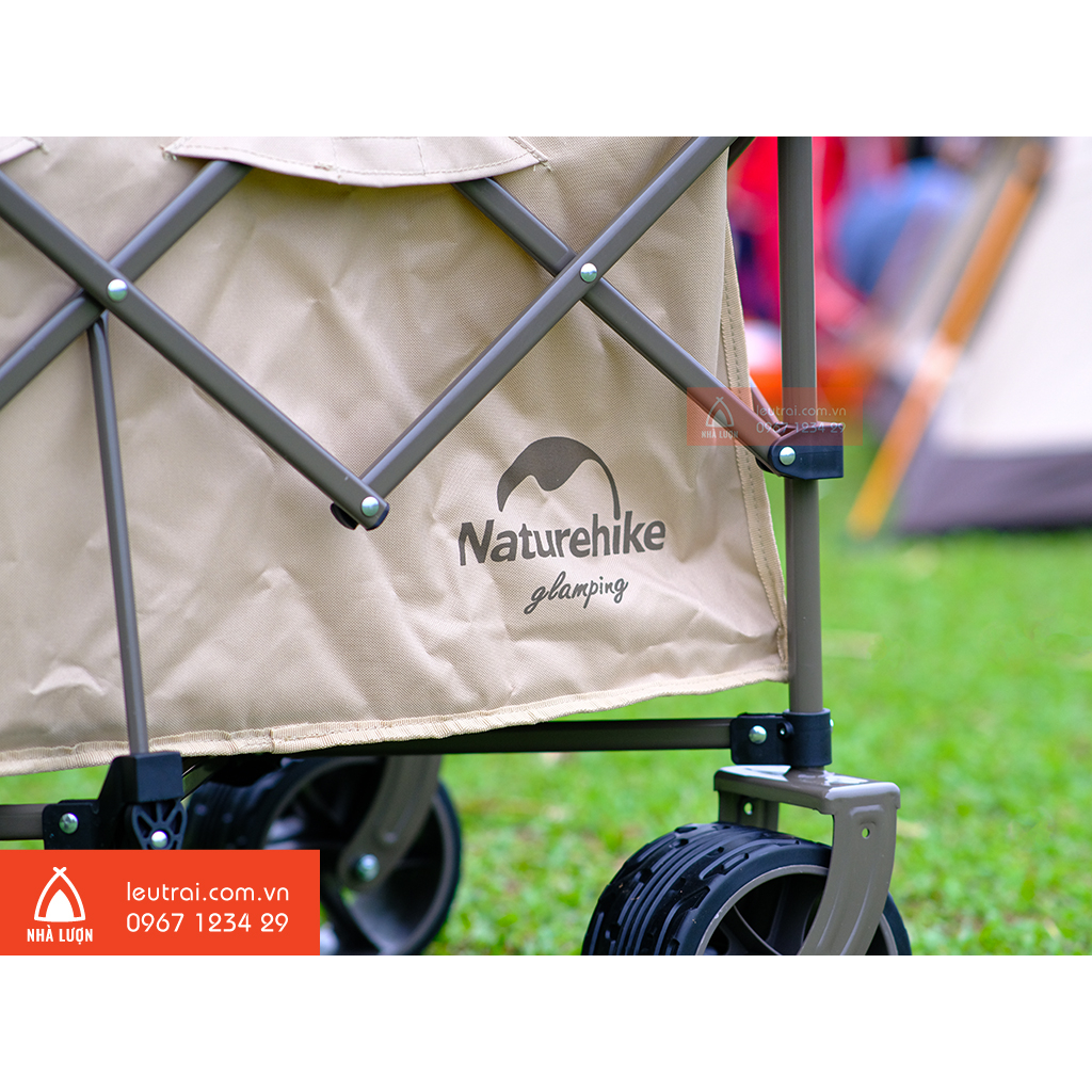 Xe kéo dã ngoại gấp gọn NatureHike NH20PJ005 197L