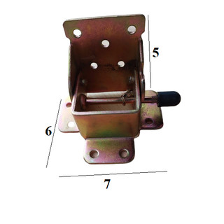 Pát chân bàn gấp gọn 90 độ có chốt khóa nhỏ gọn dễ sử dụng, bao chắc .