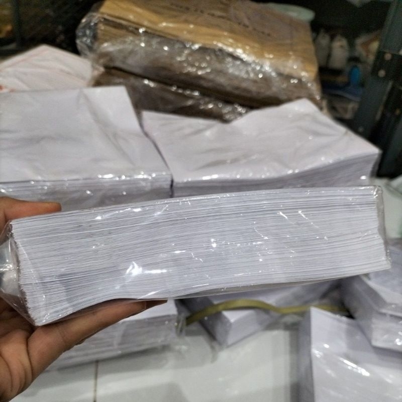 Phong bì trắng 11*19cm, định lượng 100gsm (100 chiếc)