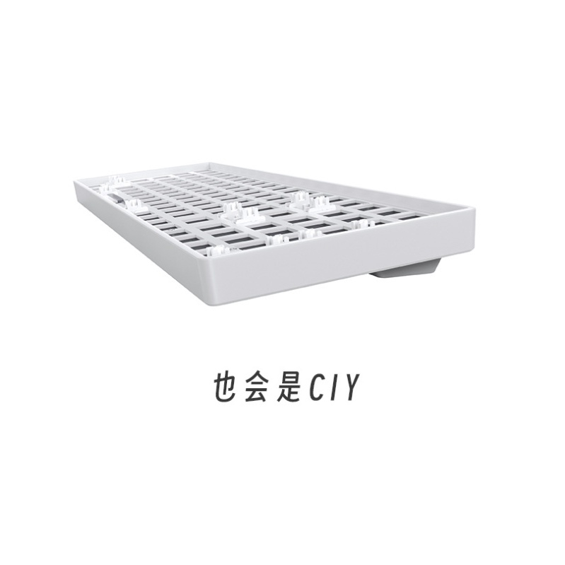 Kit Bàn Phím Cơ Custom - CIY Novice 68 - Bản nâng cấp Tester68 - LED đơn - 3 Mode - App size 68 phím