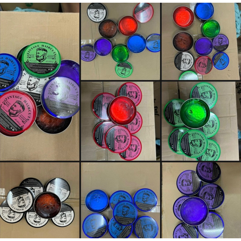 Pomade hương hoa quả Haircut 150g ,màu auto ( đây là sáp thường không phải sáp màu )