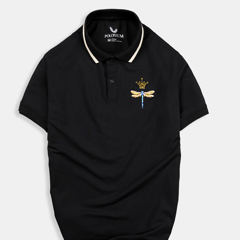Áo polo nam Dragonfly vải cotton xuất xịn, nam tính, thanh lịch, sang trọng PN12 - POLONIUM