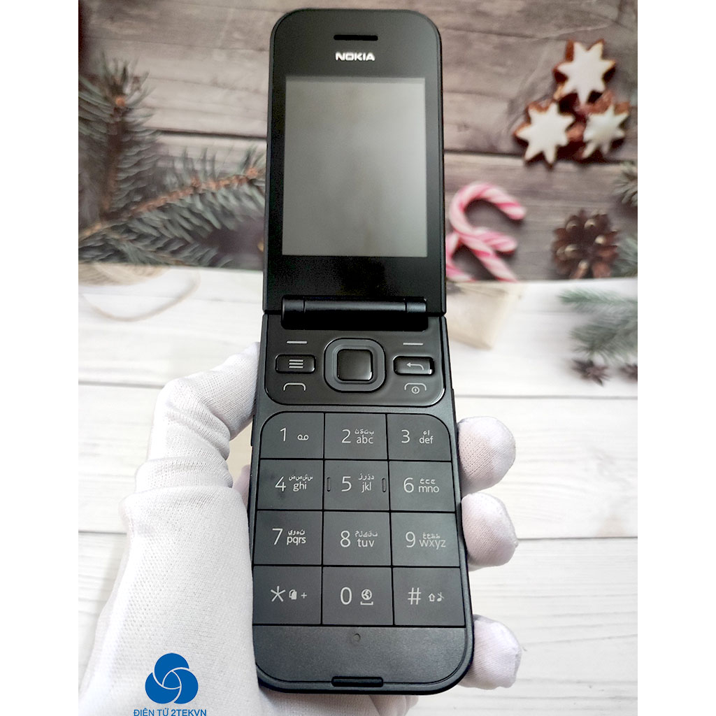 Điện thoại nắp gập Nokia 2720 Flip loa to chữ to cho người già
