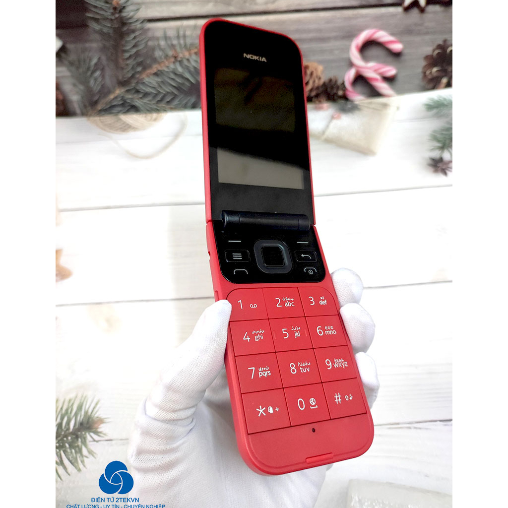 Điện thoại nắp gập Nokia 2720 Flip loa to chữ to cho người già