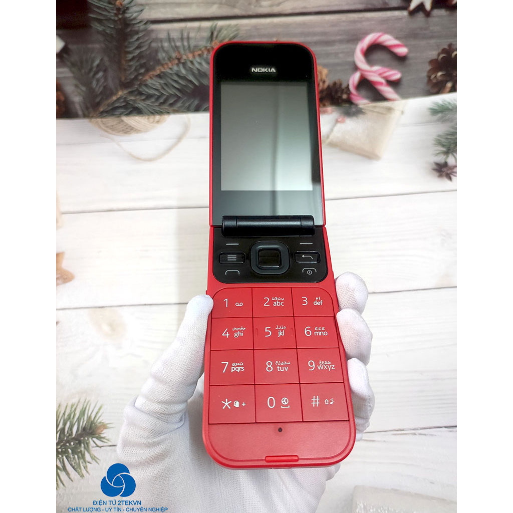Điện thoại nắp gập Nokia 2720 Flip loa to chữ to cho người già
