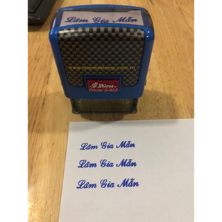 [BẢO HÀNH MẶT DẤU] Khắc dấu tên, dấu chức danh hàng Shiny S852 chính hãng cao cấp