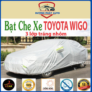 Bạt che phủ xe toyota wigo cao cấp