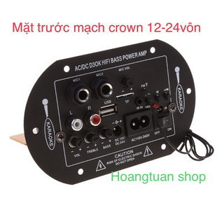 Loa Crown 6 đế vuông tích hợp bluetooth