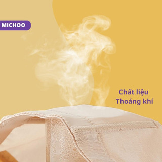 Quần Gen Bụng Chất Liệu Đúc Su MICHOO Cạp Cao Gen Bụng Cao Cấp