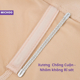 Quần Gen Bụng Chất Liệu Đúc Su MICHOO Cạp Cao Gen Bụng Cao Cấp