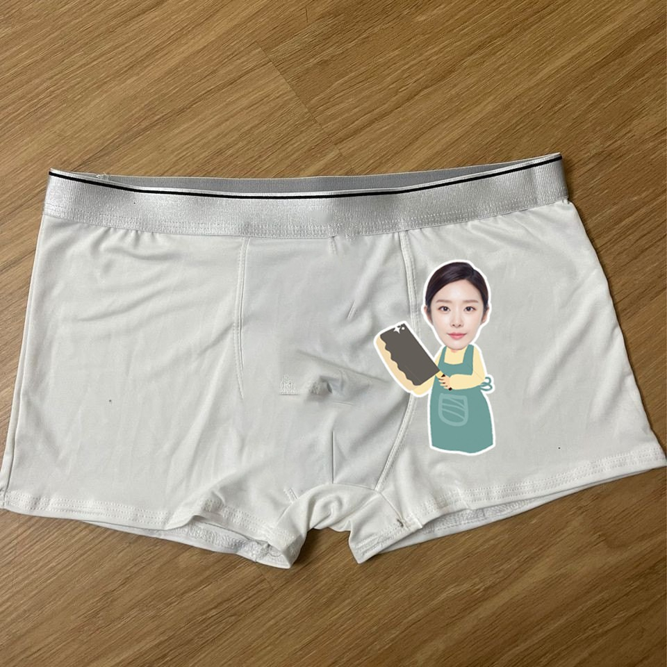 Quần Sịp in hình thiết kế theo yêu cầu ,sịp đùi nam in hình người yêu ,thoáng mát,thấm hút mồ hôi.. Full Box