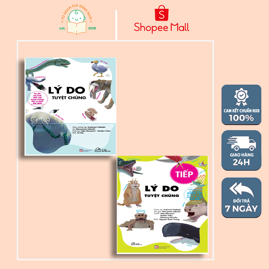 Sách - Lý do tuyệt chủng (2 cuốn)