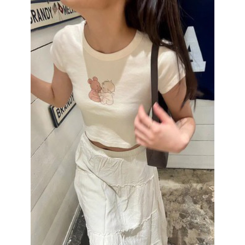 Baby tee Brandy melville