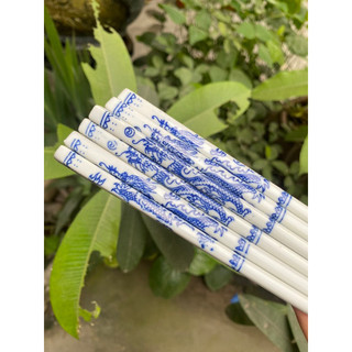 Bộ 10 đôi đũa thờ bằng sứ - đũa thờ