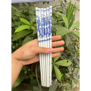 Bộ 10 đôi đũa thờ bằng sứ - đũa thờ