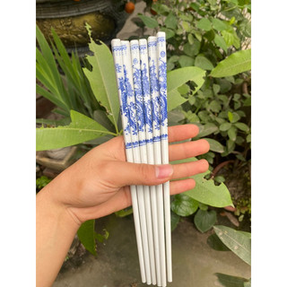 Bộ 10 đôi đũa thờ bằng sứ - đũa thờ