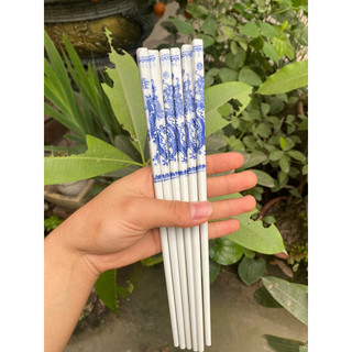 Bộ 10 đôi đũa thờ bằng sứ - đũa thờ