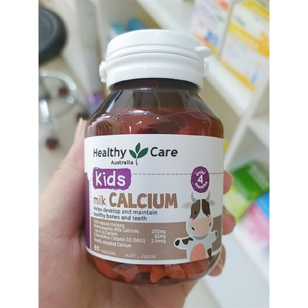 Healthy Care Canxi Milk  Viên Canxi Sữa - 60 Viên