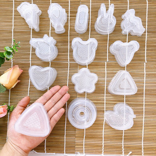 Combo khuôn ép cơm làm cơm nắm, khuôn làm sushi origini cho bé