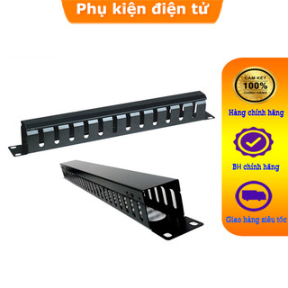 Thanh quản lý cáp ngang 1U AMP / Commscope