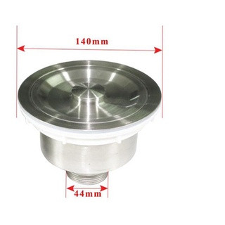 Bầu xả cho bồn rửa chén loại to 140mm, xiphong thoát nước cho chậu rửa bát loại lớn