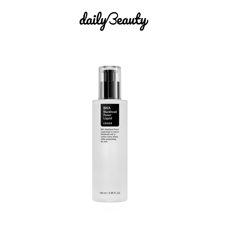 Nước cân bằng COSRX BHA Blackhead Power Liquid 100ml thu nhỏ lỗ chân lông Daily Beauty Official