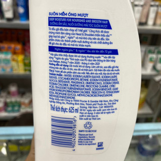 Dầu Gội Head & Shoulders Mềm Mượt 625ml