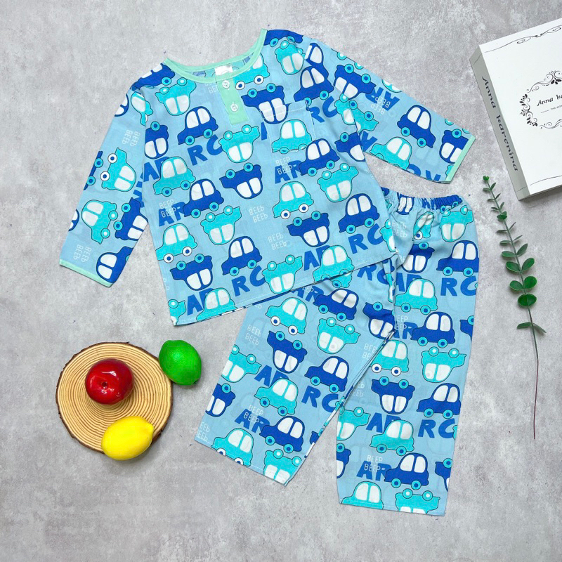 Bộ tole/lanh bé trai tay dài quần dài - KN Kids