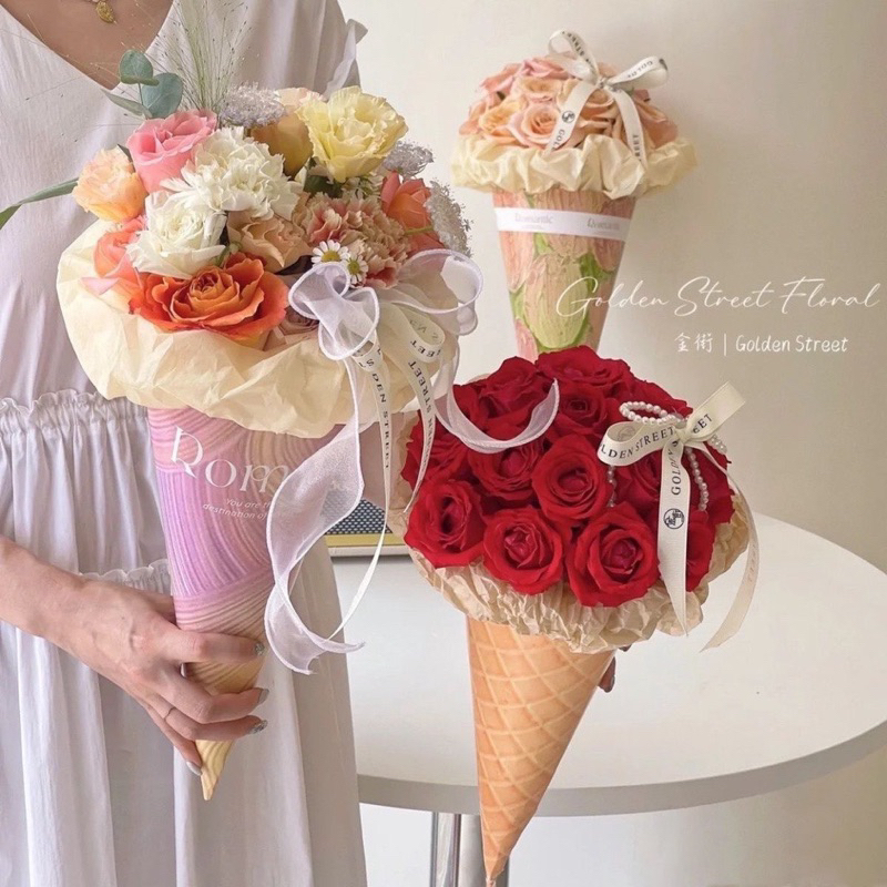 Sỉ tập 20 tờ giấy nến ánh trai gói viền hoa,gói quà