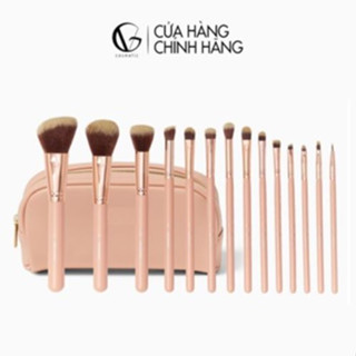 Bộ Cọ Trang Điểm cá nhân BH COSMETICS 14 Cây kèm túi đựng