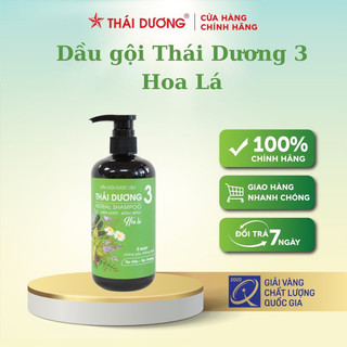 Dầu gội-xả dược liệu thái dương 3 1100ml lá màu xanh(CHÍNH HÃNG)