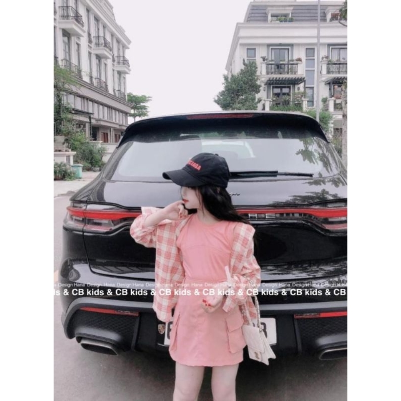 Sét sơ mi bé gái