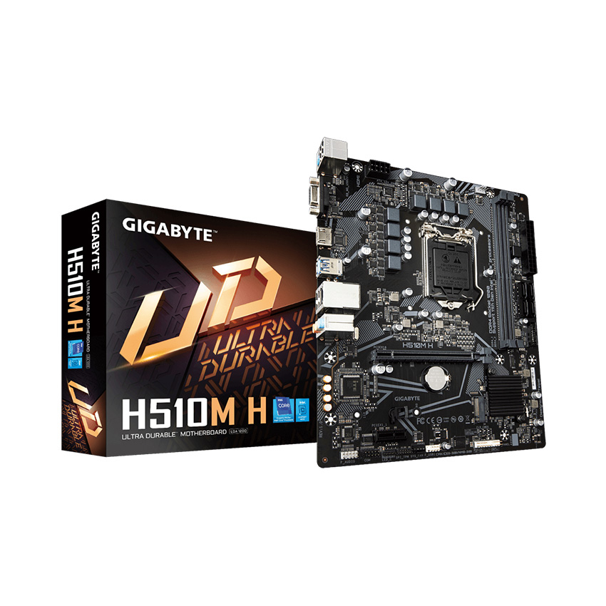 Main Gigabyte H510M H (Socket 1200, HDMI+VGA DDR4 M2)